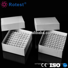 cardboard 5ml cryovial tube storage box